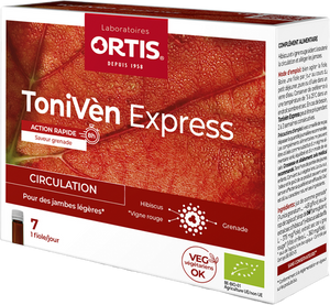 Ortis Toniven Express Monodosis Fl 7x15ml