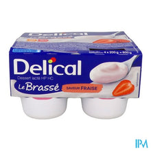 Load image into Gallery viewer, Delical Le Brasse Aardbei 4x200g
