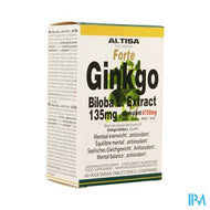 Altisa Ginkgo Biloba 135mg Comp 60