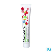 Afbeelding in Gallery-weergave laden, Fluocaril Tandpasta Kids Aardbei 0-6j 75ml
