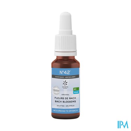 Bachbloesem Bio N42 Druppels Zelfvertrouwen 20ml