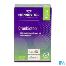 Afbeelding in Gallery-weergave laden, Mannavital Cranbioton V-caps 60
