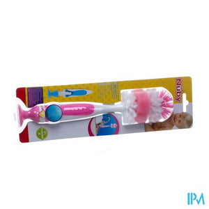 Nuby Flessenborstel met kleinere speenborstel en zuignap