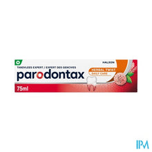 Afbeelding in Gallery-weergave laden, Parodontax Dentifrice Herbal Ginger Tube 75ml

