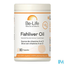 Afbeelding in Gallery-weergave laden, Fishliver Oil Be Life Caps 90
