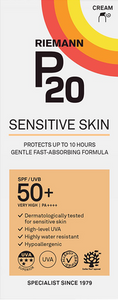 P20 Zonnecreme Sensitive Skin Spf50+ 200ml