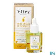 Afbeelding in Gallery-weergave laden, Vitry Natuurlijke Olie Nagels & Nagelriem 10ml
