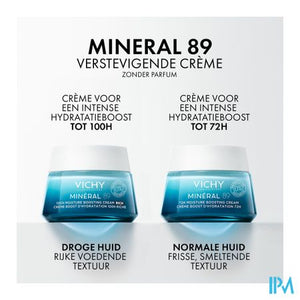 Vichy Mineral 89 Creme Rijk 50ml