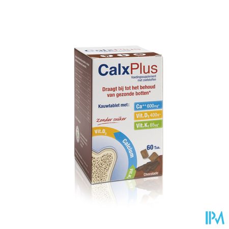 Calxplus Chocolade Tabl 60