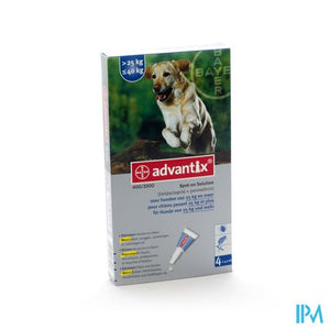 Advantix 400/2000 Honden 25<40kg Fl 4x4,0ml