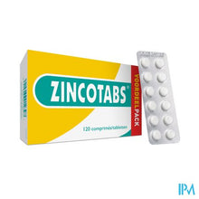 Load image into Gallery viewer, Zincotabs Tabl 120
