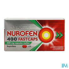 Load image into Gallery viewer, Nurofen 400 Fastcaps Caps 20x400mg
