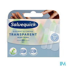 Afbeelding in Gallery-weergave laden, Salvequick Transparente Pleisters Aloe Vera 20
