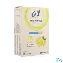 Load image into Gallery viewer, 6d Sixd Energy Gel Lemon 6x40ml
