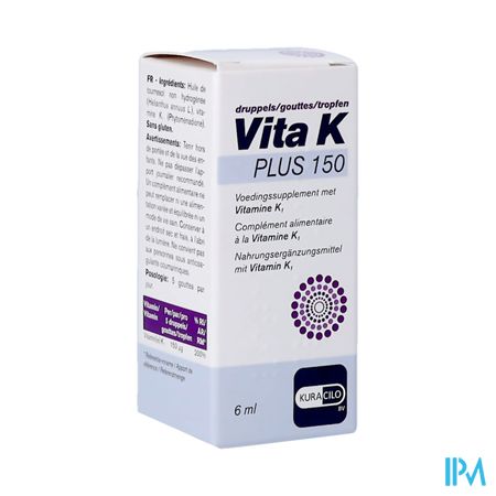 Vita K Plus 150 Druppels Fl 6ml