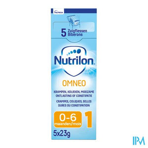 Nutrilon Omneo 1 Melk Zuig.melk Pdr Trialpack5x23g