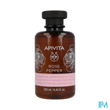 Load image into Gallery viewer, Apivita Rose Pepper Shower Gel Ess. Oils 250ml
