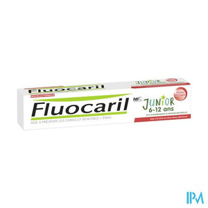 Fluocaril Tandpasta Junior Rood Fruit 75ml Nf