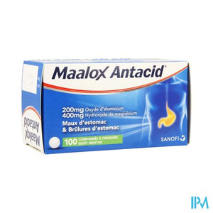 Maalox Antacid 200/400 Comp 100