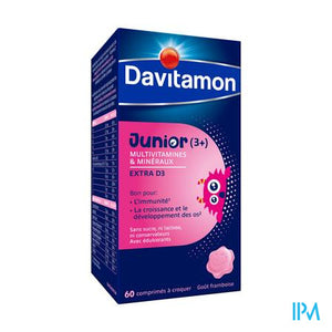 Davitamon Junior Framboise V1 Comp 60