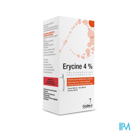 Erycine 4 % Sol Application Cutanee 100ml