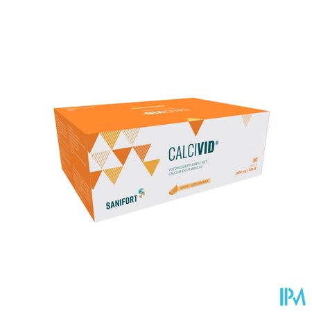 Calcivid 1000mg/880ie Orange Sach 30