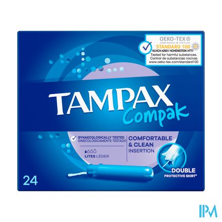 Tampax Compak Lites 24