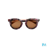 Beaba Zonnebril 2-4j Happy Pink Gevlamd