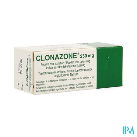 Clonazone 250mg Pdr Voor Oplossing Tube 20g