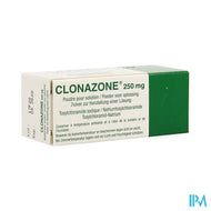 Clonazone 250mg Pdr Voor Oplossing Tube 20g