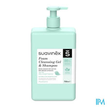 Afbeelding in Gallery-weergave laden, Suavinex Cosmetics Baby Foam Cleans. Gel-sh 750ml
