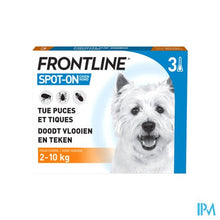 Load image into Gallery viewer, Frontline Spot On Hond 2-10kg Pipet 3x0,67ml
