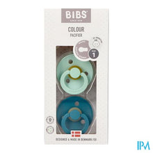 Charger l'image dans la galerie, Bibs 1 Fopspeen Duo Mint/forest Lake 2
