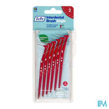 Afbeelding in Gallery-weergave laden, Tepe Angle Interdental Ragers Rood 0,5mm 6 154630
