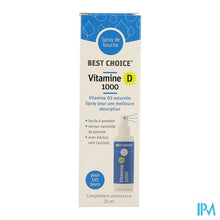 Load image into Gallery viewer, Best Choice Mondspray Vitamine D 1000 25ml
