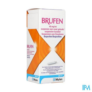 Brufen 40mg/ml Susp Oraal Gebruik 200ml