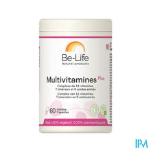 Afbeelding in Gallery-weergave laden, Multivitamines Plus Be Life Caps 60
