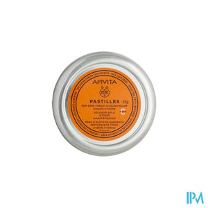 Apivita Pastilles Keelpijn&hoest Propolis Drop 45g