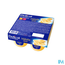 Load image into Gallery viewer, Delical Creme Dessert La Floridine Vanille 4x125g
