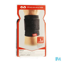Load image into Gallery viewer, Mcdavid Wrist Brace Elastic Black l/xl 513

