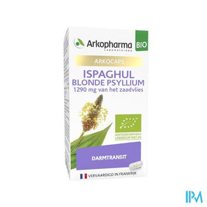 Arkogelules Ispaghul Psyllium Blond Bio Caps 45