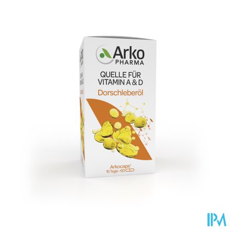 Arkocaps Levertraanolie 60