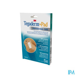 Tegaderm + Pad 3m Transp Steril 9cmx10cm 5 3586p