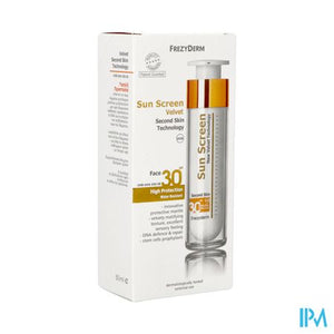 Sunscreen Velvet Face Spf 30 Frezyderm 50ml