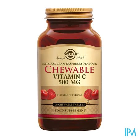 Solgar Chewable Vitamin C 500mg Kauwtabl 90