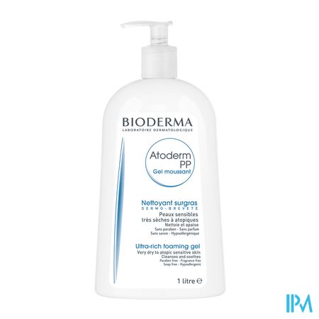 Bioderma Atoderm Schuimende Gel Dh Pompfl 1l
