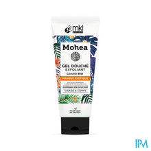 Afbeelding in Gallery-weergave laden, Mohea Exfolierende Douchegel Mango Bio Tube 200ml
