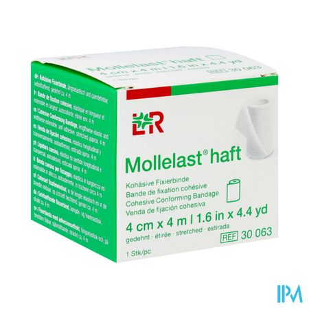 Mollelast Haft Windel Elast Adh 4cmx 4m 30063