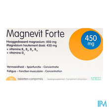 Afbeelding in Gallery-weergave laden, Magnevit Forte 450mg Tabl 30
