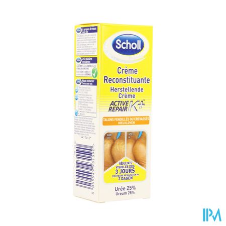 Scholl Pharma Creme Hielkloven Herstellend K+ 60ml